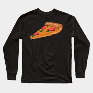 Tasty Tomato Italian Pizza Long Sleeve T-Shirt